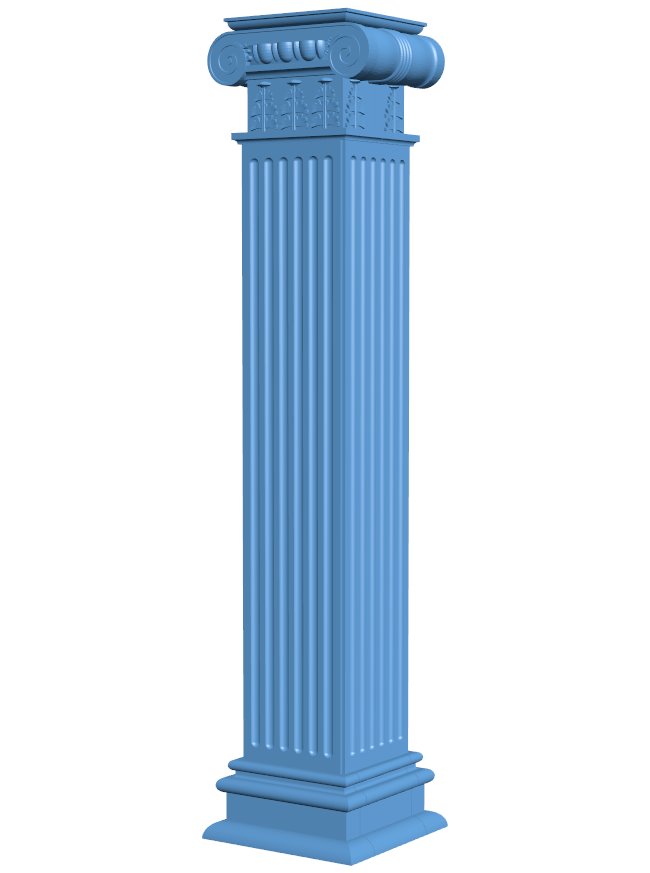 Column pattern T0011702 download free stl files 3d model for CNC wood carving