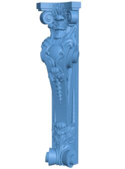 Column pattern T0011723 download free stl files 3d model for CNC wood carving
