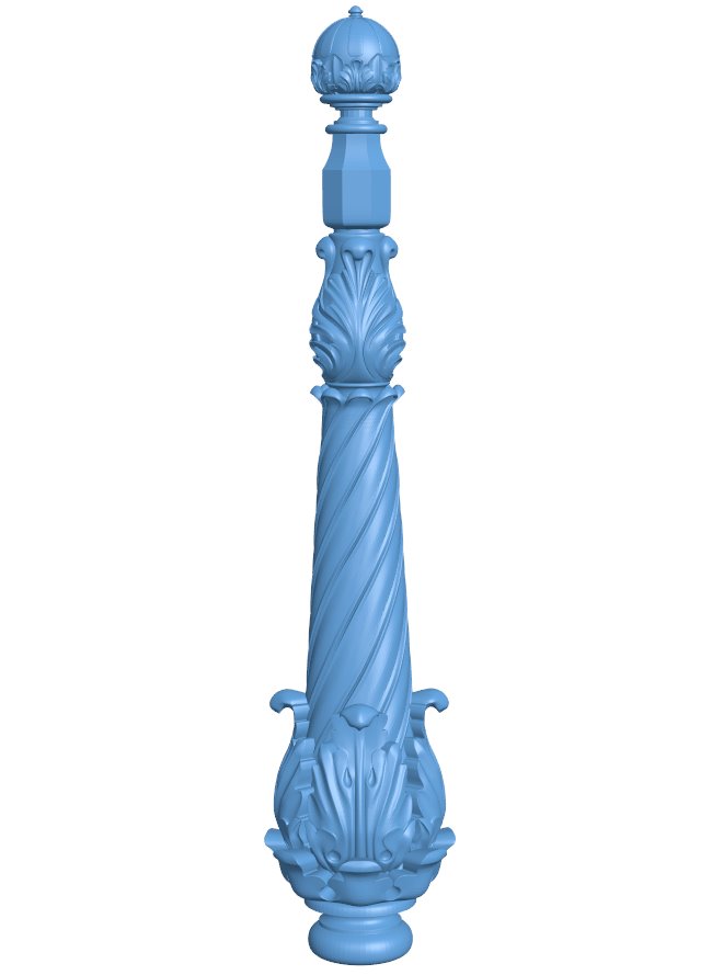 Column pattern T0011741 download free stl files 3d model for CNC wood carving