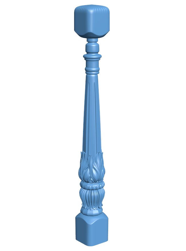 Column pattern T0011801 download free stl files 3d model for CNC wood carving