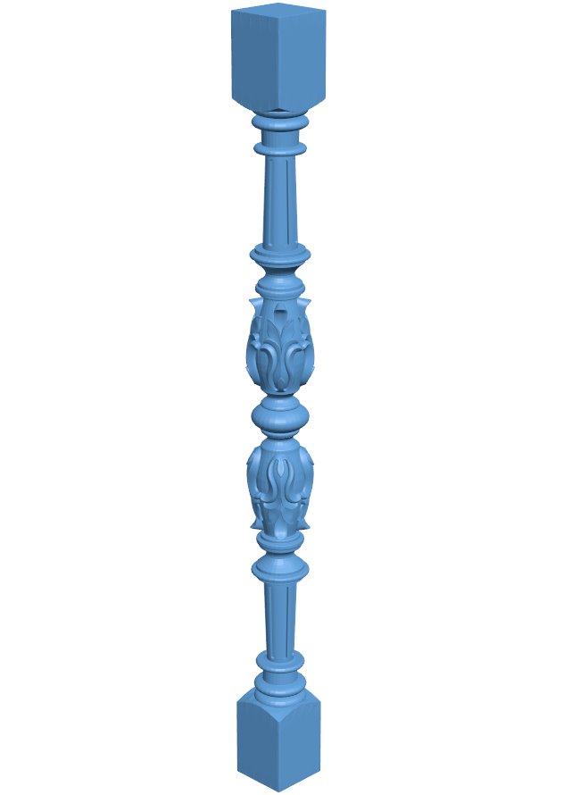 Column pattern T0011804 download free stl files 3d model for CNC wood carving