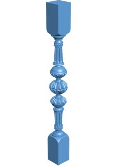 Column pattern T0011823 download free stl files 3d model for CNC wood carving