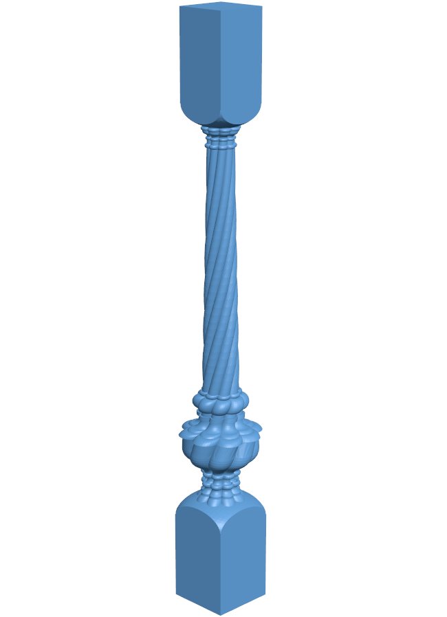 Column pattern T0011824 download free stl files 3d model for CNC wood carving