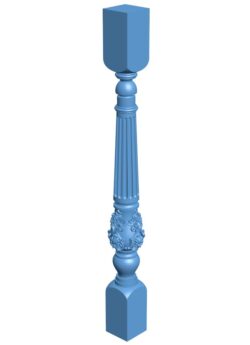 Column pattern T0011828 download free stl files 3d model for CNC wood carving