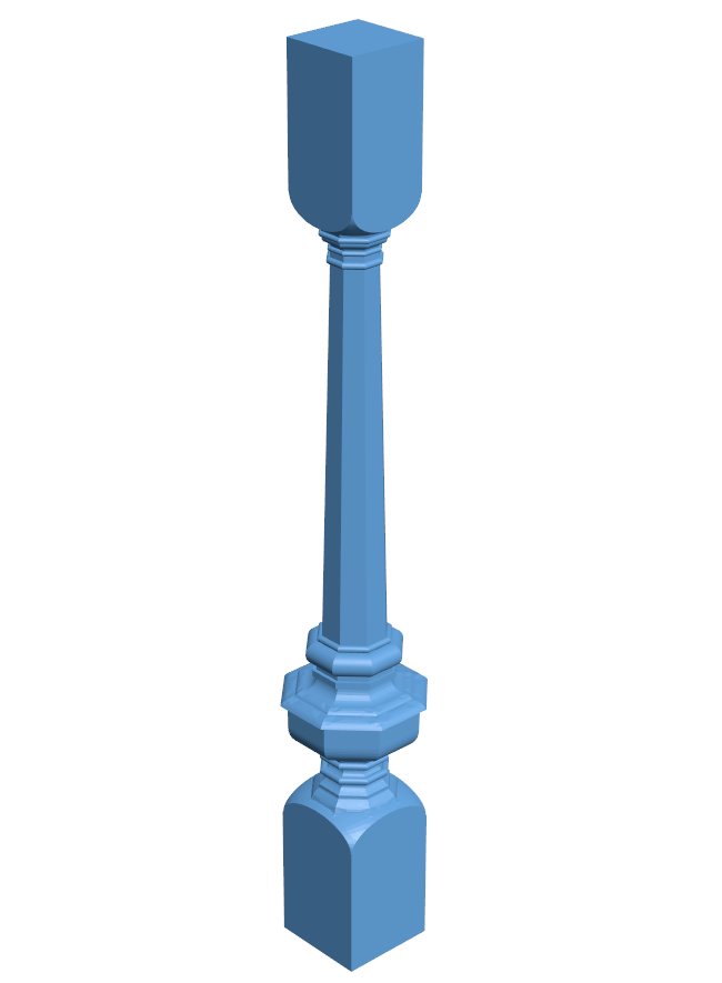 Column pattern T0011841 download free stl files 3d model for CNC wood carving