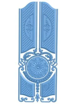 Door frame pattern T0011693 download free stl files 3d model for CNC wood carving