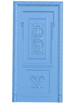 Door pattern T0011605 download free stl files 3d model for CNC wood carving