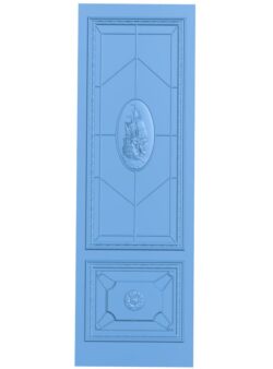 Door pattern T0011607 download free stl files 3d model for CNC wood carving