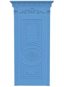 Door pattern T0011744 download free stl files 3d model for CNC wood carving