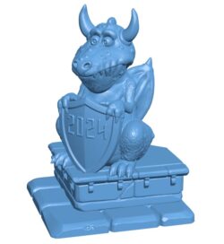 Dragon 2024 B0012070 3d model file for 3d printer
