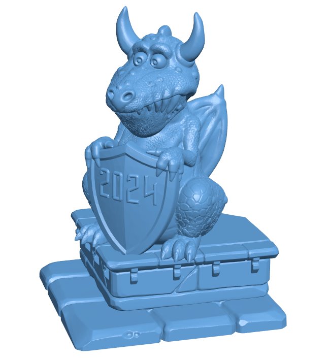 Dragon 2024 B0012070 3d model file for 3d printer