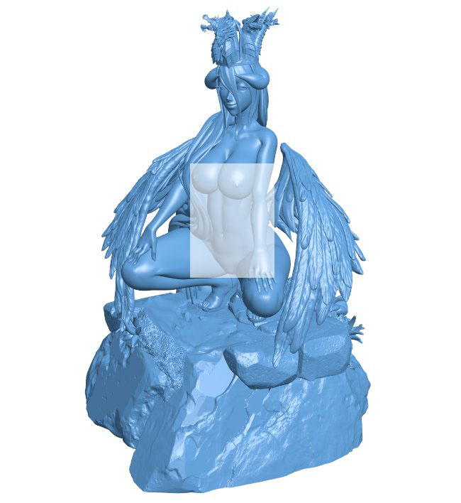 Dragon goddess B0012080 3d model file for 3d printer