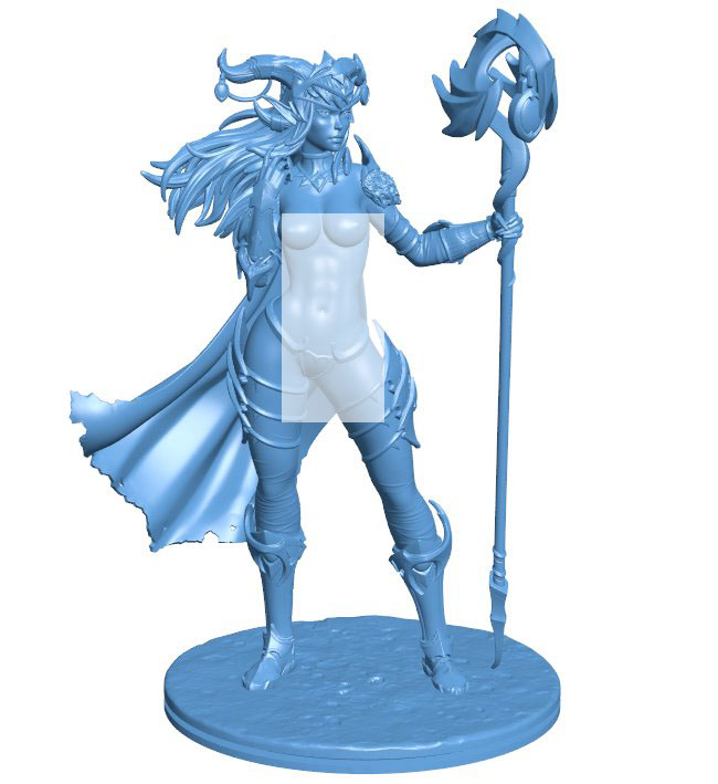 Dragon goddess B0012095 3d model file for 3d printer