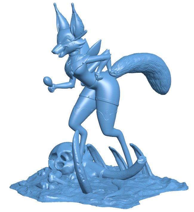 Fox elf B0012057 3d model file for 3d printer