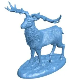 Giant Elk B0012044 3d model file for 3d printer