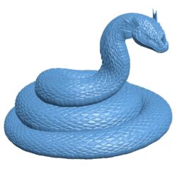 Giant snake B0012101 3d model file for 3d printer