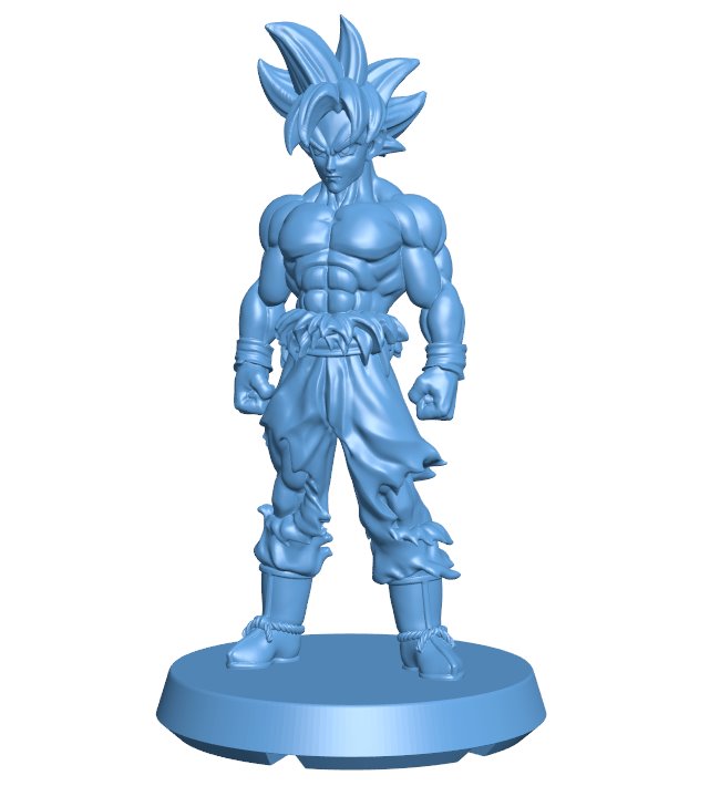 Goku - Dragon Ball B0012068 3d model file for 3d printer