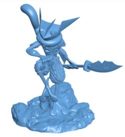 Greninja – pokemon B0012038 3d model file for 3d printer