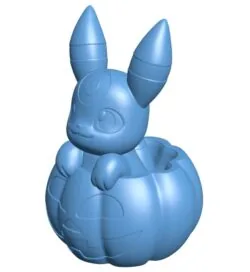 Halloween Umbreon – pokemon B0012277 3d model file for 3d printer