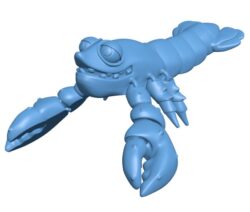 Lobster B0012267 3d model file for 3d printer