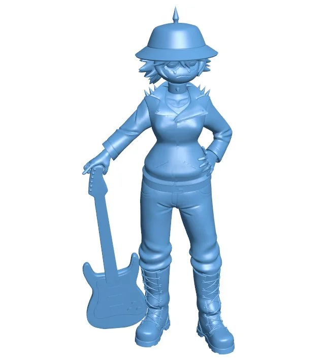 Mildew plays rock music B0012221 3d model file for 3d printer