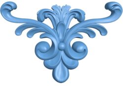 Pattern decor design T0011611 download free stl files 3d model for CNC wood carving