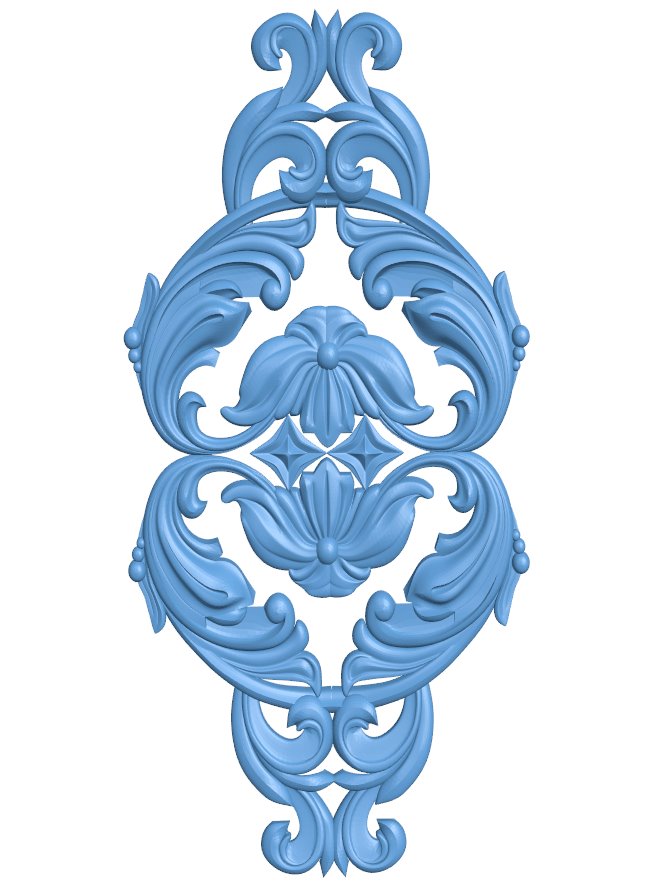 Pattern decor design T0011631 download free stl files 3d model for CNC wood carving