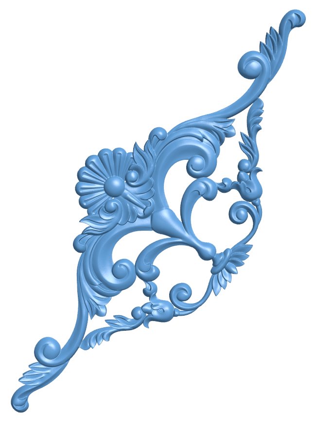 Pattern decor design T0011757 download free stl files 3d model for CNC wood carving