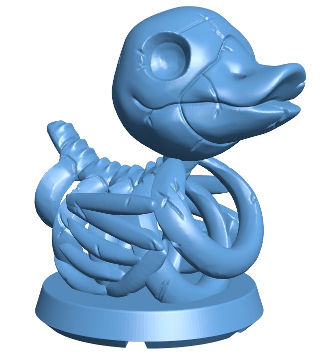 Rubber Dead Ducky B0012275 3d model file for 3d printerx