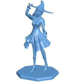 Small witch B0012184 3d model file for 3d printer
