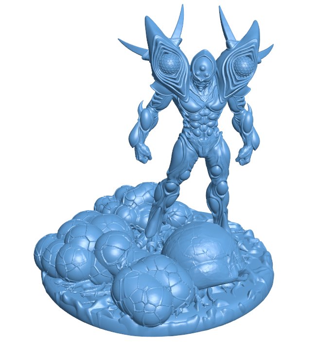 Space monsters B0012113 3d model file for 3d printer