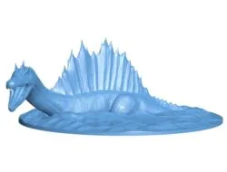 Spinosaurus dinosaur B0012135 3d model file for 3d printer