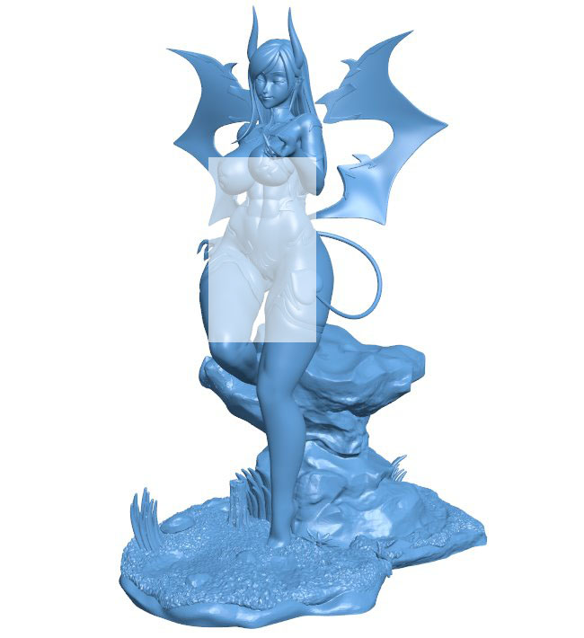 Succubus Tifa B0012232 3d model file for 3d printer