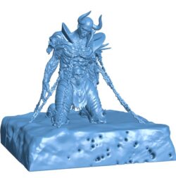 The place where the lord of darkness is imprisoned B0012048 3d model file for 3d printer