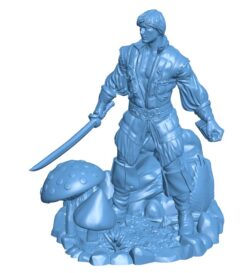 The prince is in the forest B0012054 3d model file for 3d printer