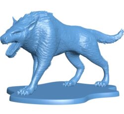 Violent wolves B0012174 3d model file for 3d printer