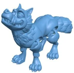 Wolf B0012252 3d model file for 3d printer