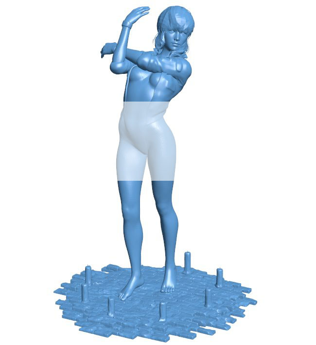 Woman B0012132 3d model file for 3d printer