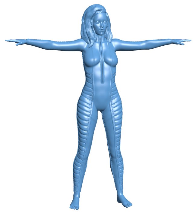 Woman B0012160 3d model file for 3d printer