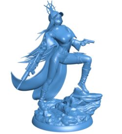 Angel of Death B0012469 3d model file for 3d printer