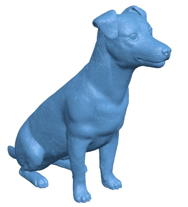 Bitch - Dog B0012341 3d model file for 3d printer