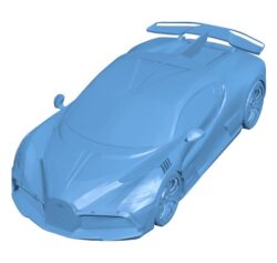 Bugatti Divo – car B0012297 3d model file for 3d printer