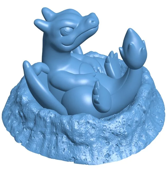 Charizard - pokemon B0012319 3d model file for 3d printer