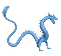 Chinese dragon B0012304 3d model file for 3d printer