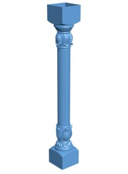 Column pattern T0012109 download free stl files 3d model for CNC wood carving