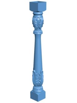 Column pattern T0012122 download free stl files 3d model for CNC wood carving