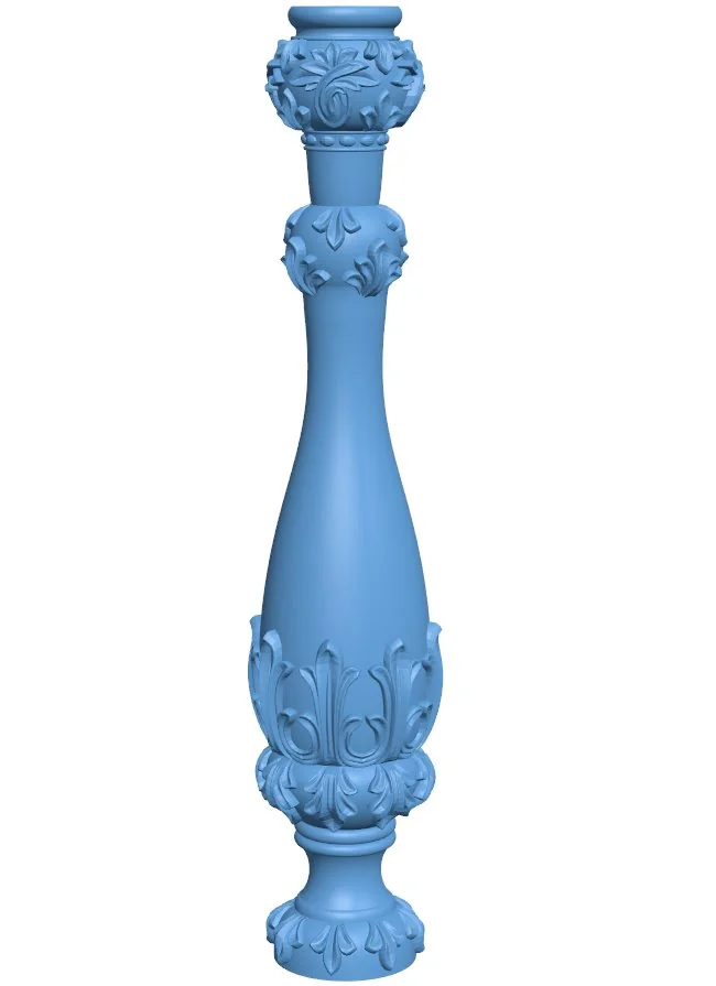 Column pattern T0012124 download free stl files 3d model for CNC wood carving