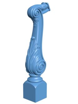 Column pattern T0012125 download free stl files 3d model for CNC wood carving