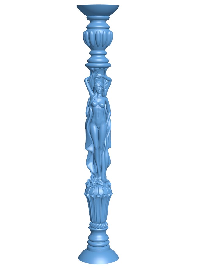 Column pattern T0012202 download free stl files 3d model for CNC wood carving