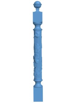 Column pattern T0012207 download free stl files 3d model for CNC wood carving